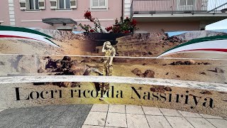 LOCRI  Commemorazione Caduti NASSIRIYA 2024 by AC [upl. by Lleneg326]