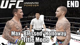 MAX HOLLOWAY TAKES BACK THE FEATHERWEIGHT STRAP END [upl. by Carmina396]