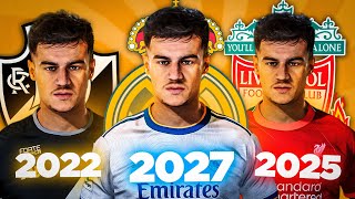 RECRIEI A CARREIRA DO COUTINHO FIFA 22 [upl. by Arama]