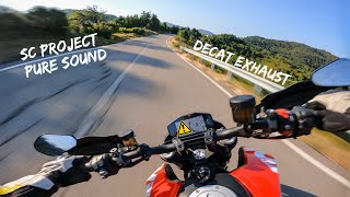 HYPERMOTARD 950 RVE SC PROJECT  RAW SOUND  4K [upl. by Idnam882]