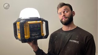 BEST LIGHT EVER  Dewalt XR Light DCL074XJ [upl. by Wieren]