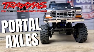 Traxxas TRX4M Portal Axle Kit  Are They Worth It [upl. by Nivram895]