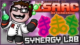 The Binding of Isaac Afterbirth  Synergy Lab ULTIMATE BRIMSTONE VERSION TWO [upl. by Aicemaj]