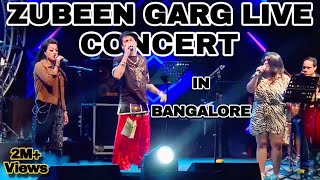 Zubeen Garg In Bangalore  Sing For KK Concert  Stage Program [upl. by Anyaled]