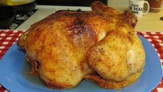 Juicy Roasted ChickenInjected with Brine and Cooked in the Toaster Oven [upl. by Erdnassak52]