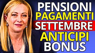 Pensioni Settembre 2024 Pagamenti Bonus e Tagli – Invalidi [upl. by Leboff49]