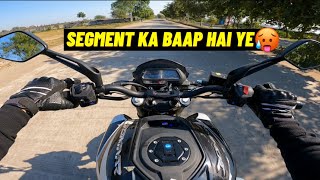 New 2024 Dominar 250 BS7 Ride 😍  Bajaj Dominar 250 [upl. by Annatnom617]