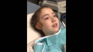 Waking up from Anesthesia FUNNY Ezrah Noelle Adorable [upl. by Notna]