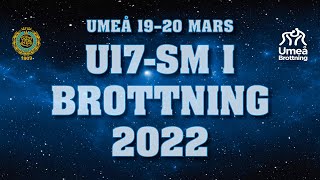 U17SM i brottning 2022 matta 1 söndag [upl. by Llehsam]