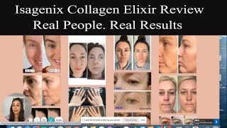 Isagenix Collagen Elixir Results [upl. by Euqinue]