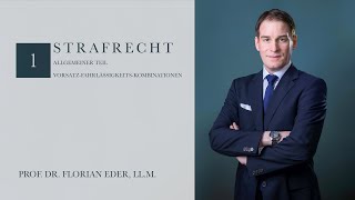 Strafrecht Strafrecht Allgemeiner Teil  VorsatzFahrlässigkeitsKombinationen [upl. by Llenrac]