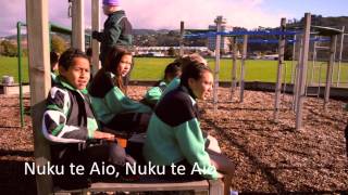 Nuku Te Aio Lyrics  Avalon Intermediate School [upl. by Elorac]