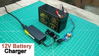 How to Make a 12 Volt Battery Charger [upl. by Boor386]