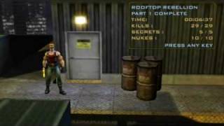 Duke Nukem Manhattan Project  Level 1  All Nukes and Secret Areas HQ [upl. by Notgnirrac]