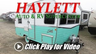 Sold HaylettRVcom  2015 Shasta Airflyte 16 Reissued Classic Used Retro Travel Trailer [upl. by Benoit]