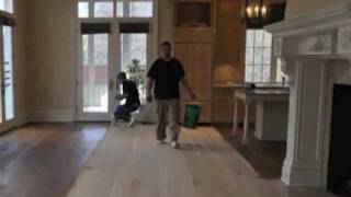 Indianapolis IN  How To Stain And Finish Hardwood Floors [upl. by Ddart]