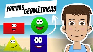 ¡Baila y Aprende las Figuras Geométricas  Canción Divertida y educativa para Niños [upl. by Odradlig]