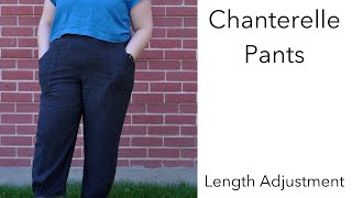 Chanterelle Pants Extra  Adding or Decreasing Length [upl. by Gettings]