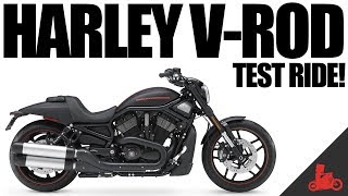 2017 HarleyDavidson VRod Night Rod Test Ride [upl. by Joelie]