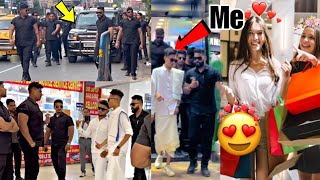 WHEN BOOMBSTAR ENTER A MALL WITH 50 BODYGUARD  Amazing Girls Reaction 😍 Bodyguard Experiment 2 [upl. by Airliah]