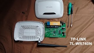 Como desmontar o roteador TPLINK TLWR740N  How to disassemble the router TPLINK TLWR740N [upl. by Enegue]