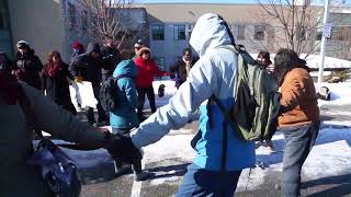 Protesters want mental health patient removed from isolation [upl. by Bailar185]