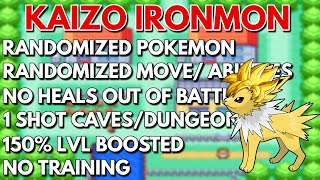 THIS IS NOT A DRILL WE MUST RUN THE HARDEST POKEMON CHALLENGE KAIZO IRONMON FIRERED [upl. by Bock]