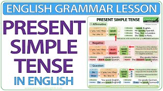 Present Simple Tense in English  Grammar lesson [upl. by Yrellih]