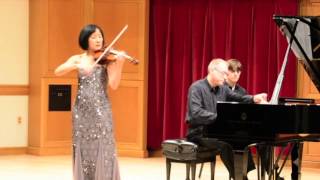 Ravel Tzigane for violin and piano [upl. by Aseela520]