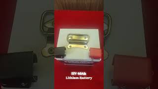 Buy Now 12V 40Ah Lithium Battery Pack lithium lithiumbattery pulstron LithiumPower trendingreel [upl. by Ofilia]