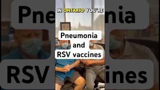 Pneumonia amp RSV Vaccines in Ontario Canada  Dr Curnew MD [upl. by Maddalena]