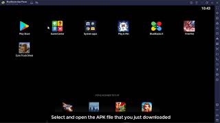 How To Install amp Run APK Files on BlueStacks 5 [upl. by Henryson]