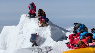 EVEREST 2024 Shocking Video After Summit Accident [upl. by Revolc]