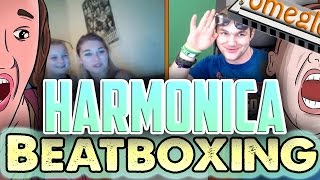 HARMONICA BEATBOXING on OMEGLE Omegle Funny Moments [upl. by Hareemas530]