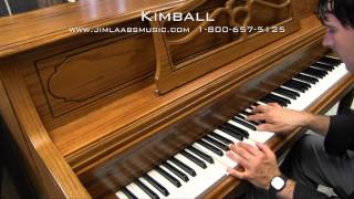 Kimball Upright Console Piano [upl. by Catt445]