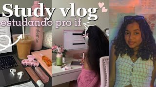 💐🩷Study vlog estudando para prestar a prova da federal [upl. by Mandie]