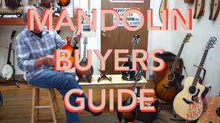 Mandolin 101 Buyers Guide [upl. by Annayat]