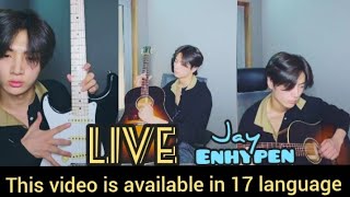 17SUB LIVE ENHYPEN JAY TODAY WEVERSE LIVE 0642024 [upl. by Lytsirk]