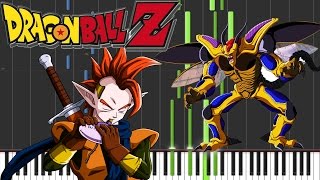 Dragon Ball Z Tapion Theme Full Synthesia PianoHD Y Midi [upl. by Nwahsad]