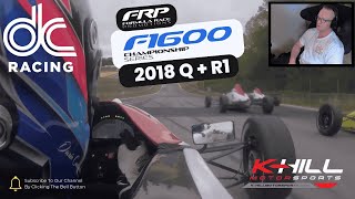 F1600 Road Atlanta 2018 Qualy and Race 1 CRAZY BATTLES [upl. by Enitnemelc]