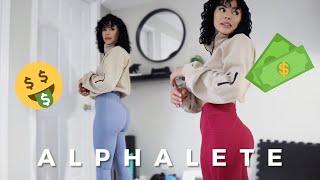 ALPHALETE REVIEW  Alphalux amp Surface Path leggings [upl. by Allicserp809]