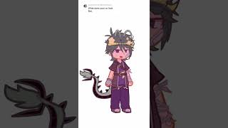 he is very silly gacha gachalife oc comment gachalife2 [upl. by Nauqat493]