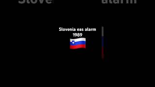 Slovenia eas alarm 1989 easalarm countryballs [upl. by Norrv]