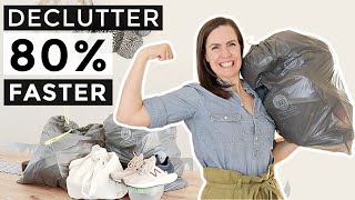 10 Tips to Declutter FASTER [upl. by Adian184]