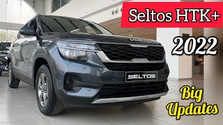 New Kia Seltos Facelift 2023 🔥 Seltos HTK Plus  Most Value for money Variant  Walkaround Review [upl. by Nordgren]