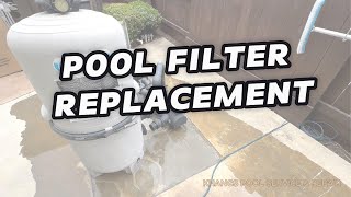 POOL FILTER REPLACEMENT [upl. by Dosi]