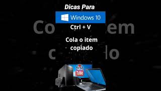 dica 10 atalhos windows10 [upl. by Katya]