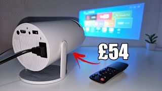 Samsung Freestyle Clone for ONLY £54 Smart Android Projector HY300 [upl. by Yadahs]