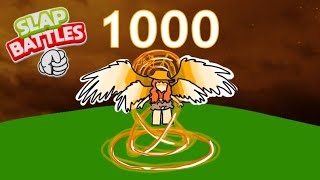 Finally Got 1000 Kills Slap Battles l Roblox [upl. by Einaeg]