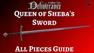 Location of All The Pieces of The Queen of Shebas Sword in Kingdom Come Deliverance [upl. by Katina523]